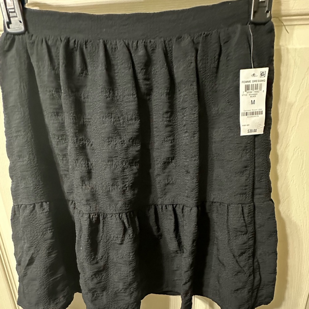 And Now This Black Skirt, Size Medium
